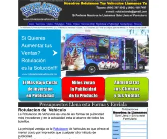 Rotulaciondevehiculos.co(Rotulacion de Vehiculos Tijuana) Screenshot