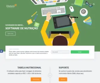 Rotulodealimentos.com.br(Dietwin) Screenshot