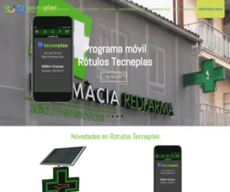 Rotulos-Tecneplas.com(Rotulos Tecneplas) Screenshot