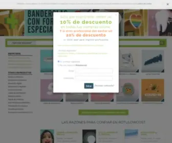 Rotulowcost.es(Rótulos Online) Screenshot