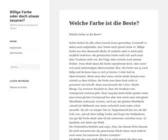 Rotznasen-Web.de(Welche Farbe ist die bessere Farbe) Screenshot