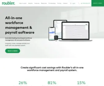 Roubler.com.au(USA's Best Cloud HR) Screenshot