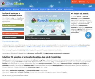 Rouchenergies.fr(Rénovation énergétique) Screenshot