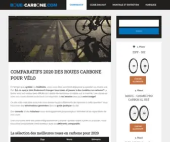 Roue-Carbone.com(▷) Screenshot