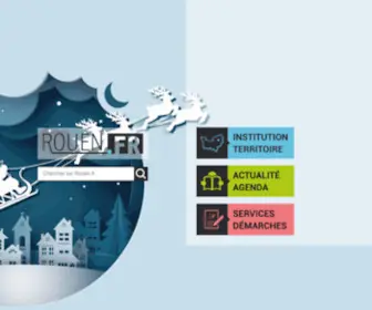 Rouen.fr(Site officiel de la Ville de Rouen. Actualités) Screenshot