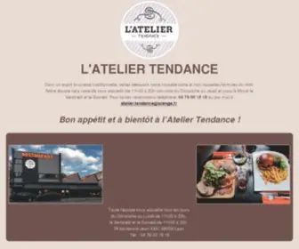 Rougetendance.com(Restaurant Rouge Tendance lyon rhone) Screenshot