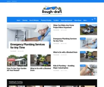 Rough-Draft.net(Homepage 1) Screenshot