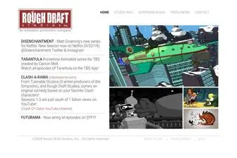 Roughdraftstudios.com(Rough Draft Studios) Screenshot