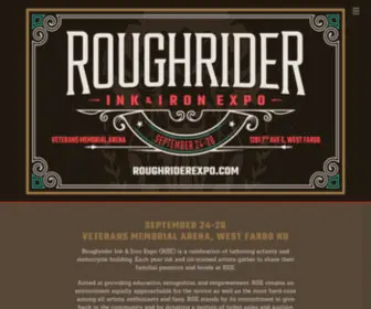 Roughriderexpo.com(September 24) Screenshot