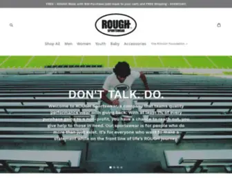 Roughsportswear.com(Creatively styled clothing) Screenshot