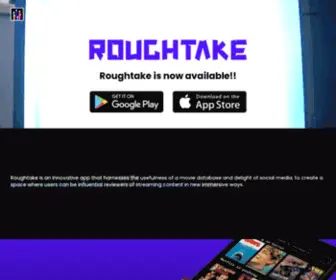 Roughtake.app(Roughtake LLC) Screenshot