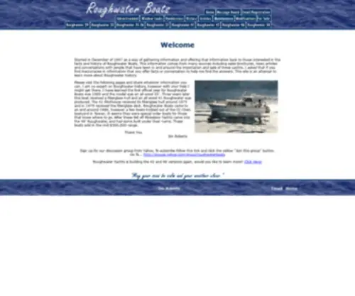 Roughwater.com(Roughwater) Screenshot