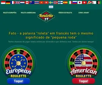 Roulette77ST.com(Jogue Roleta Online) Screenshot