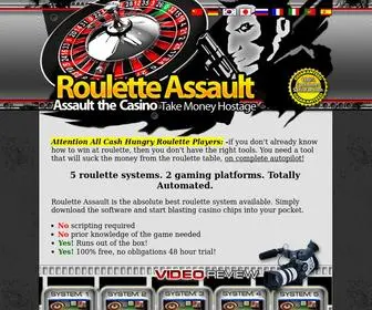 Rouletteassault.com(Roulette System) Screenshot