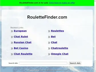 Roulettefinder.com Screenshot