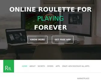 Rouletteforliving.com(Download Free Roulette APP 2019) Screenshot