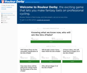 Rouleurderby.com(Rouleur Derby) Screenshot