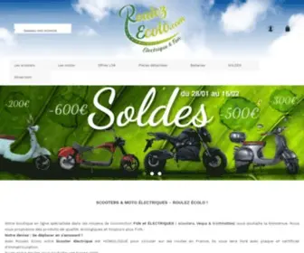 Roulezecolo.com(Scooter & Vespa électriques) Screenshot