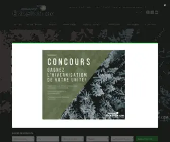 Roulottesevasion.ca(ROULOTTESÉVASION.COM CONCESSIONNAIRE DE ROULOTTES ET FIFTHWHEEL NEUVES ET UASGÉES) Screenshot
