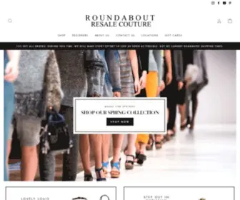 Roundaboutcouture.com(Roundabout Resale Couture) Screenshot