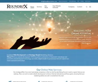 Roundboxcreative.com(Top Website Design Company) Screenshot