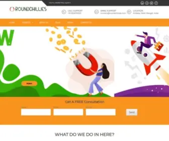 Roundchillies.com(Digital Marketing Agency in Kolkata) Screenshot
