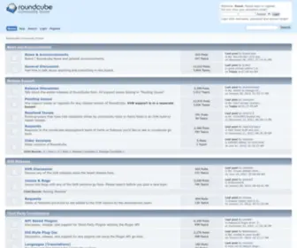 Roundcubeforum.net(Roundcube Community Forum) Screenshot