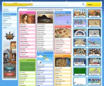 Roundgames.com(Play Online Games) Screenshot