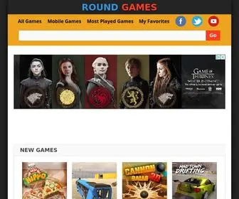 Roundgames.net(Play online games for free) Screenshot