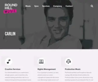 Roundhillmusic.com(Round Hill Music) Screenshot