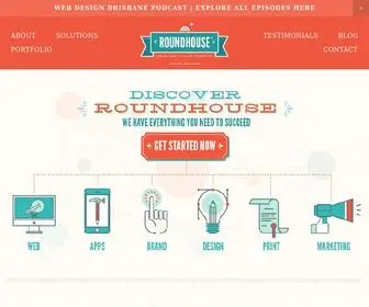 Roundhouse.cc(The Creative Agency) Screenshot