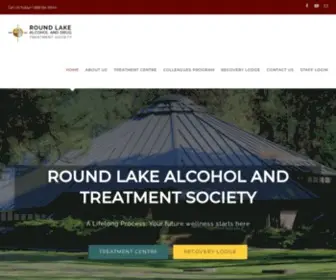 Roundlaketreatmentcentre.ca(Round Lake Treatment Centre) Screenshot