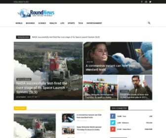 Roundnews.com(World news) Screenshot