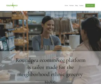 Roundpea.com(Roundpea ecommerce platform) Screenshot