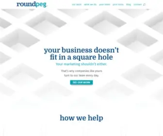 Roundpeg.biz(Web Design) Screenshot