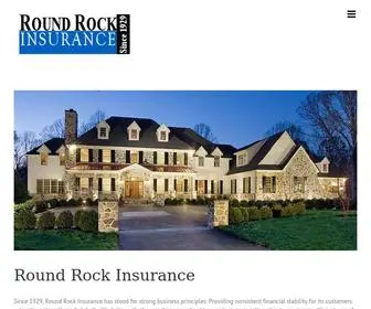 Roundrockins.com(Round Rock Insurance) Screenshot