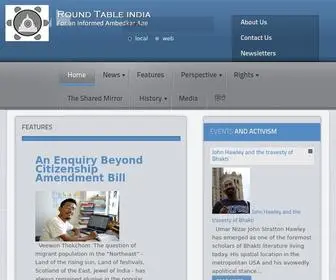 Roundtableindia.co.in(Round Table India) Screenshot