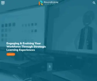 Roundtablelearning.com(Immersive Training That Drives Results) Screenshot