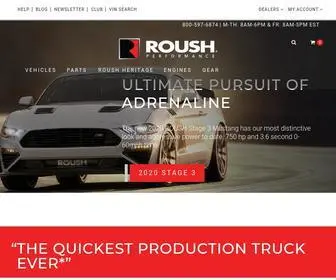 Roushperformance.com(ROUSH Performance) Screenshot