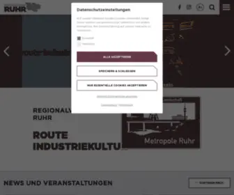 Route-Industriekultur.ruhr(Regionalverband Ruhr) Screenshot