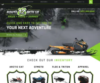 Route12Arcticcat.com(Home Route 12 Arctic Cat Arlington Heights) Screenshot