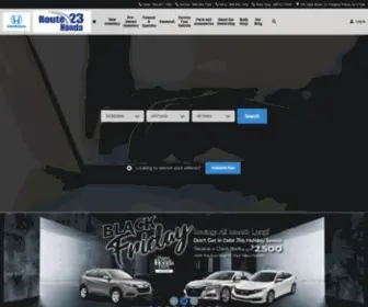 Route23Honda.com(Route 23 Honda) Screenshot