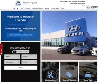 Route44Hyundai.com(Route 44 Hyundai in Raynham) Screenshot