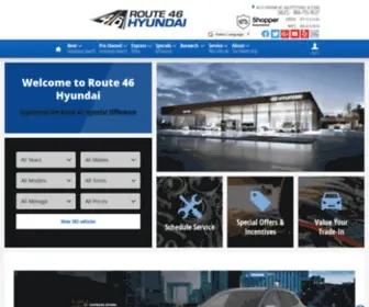 Route46Hyundai.com Screenshot