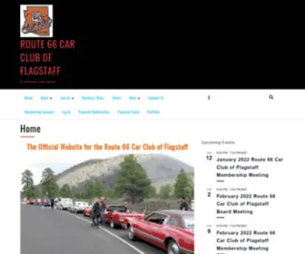 Route66Carclub.org(A 501(c)(3) Corporation) Screenshot