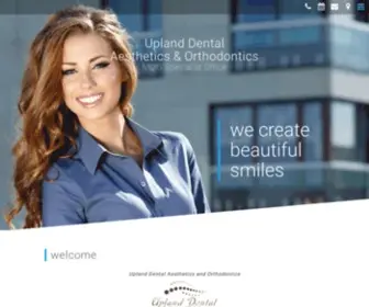 Route66Dental.com(Upland Dental Aesthetics & Orthodontics) Screenshot