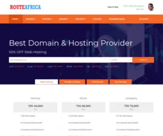 Routeafrica.net(Route Africa Networks Limited) Screenshot