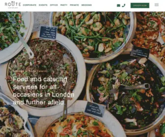 Routecatering.co.uk(Route Catering) Screenshot