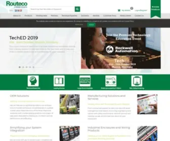 Routeco.com(Industrial Automation & Control Products) Screenshot