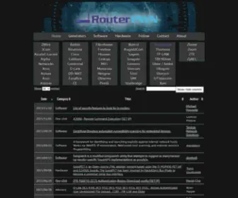 Routerpwn.com(One click exploits) Screenshot